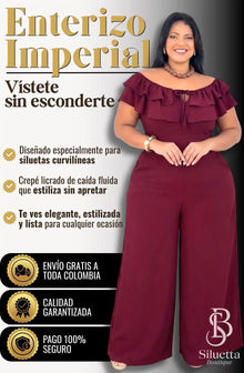 ENTERIZO SILUETTA IMPERIAL